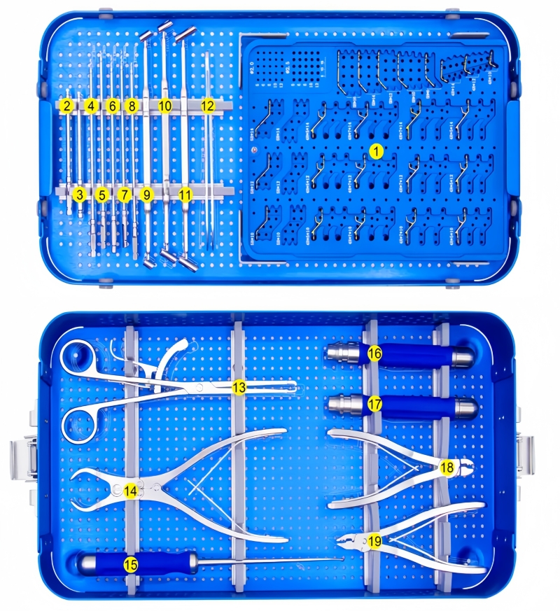 Laminar Shaping Plate Instrument Set 