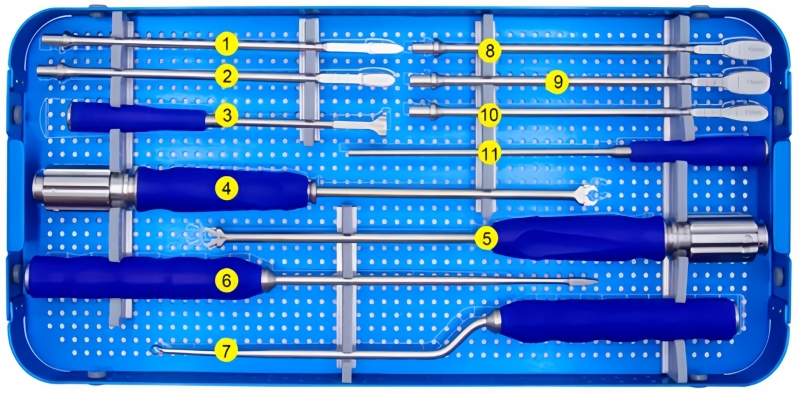 T-PAL Peek Cage Instrument Set