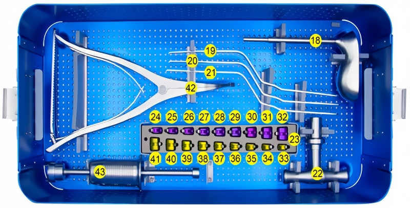 T-PAL Peek Cage Instrument Set