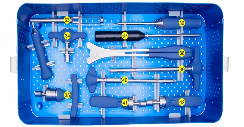 5.5mm Spinal Pedical Screw System Instrument Set