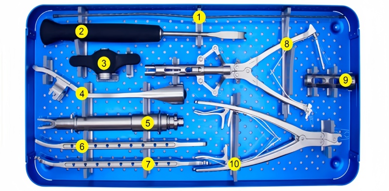 5.5mm Spinal Pedical Screw System Instrument Set