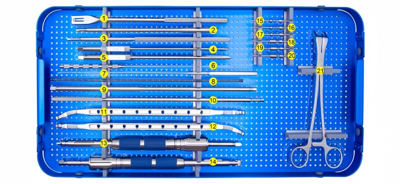 6.0mm Spinal Pedical Screw System Instrument Set