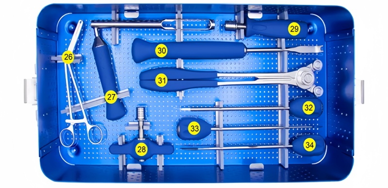 6.0mm Spinal Pedical Screw System Instrument Set