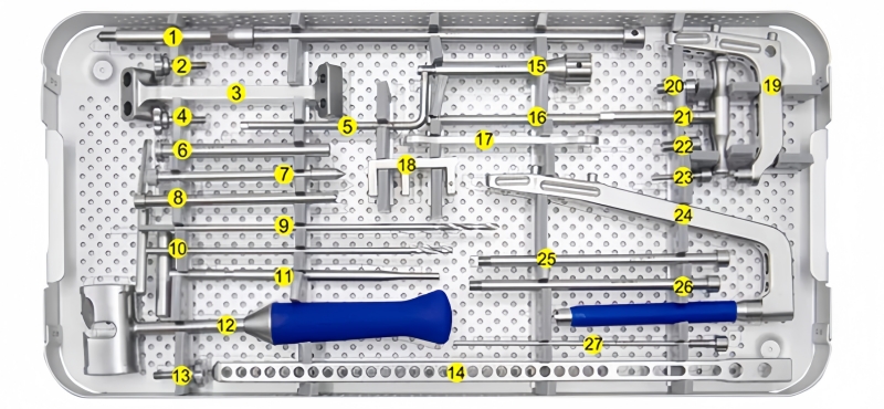 Suprapatellar Approach Tibial Intramedullary Nail Instrument Set