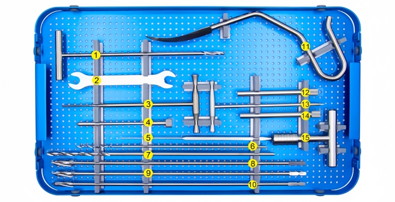 Humeral intramedullary nail instrument set